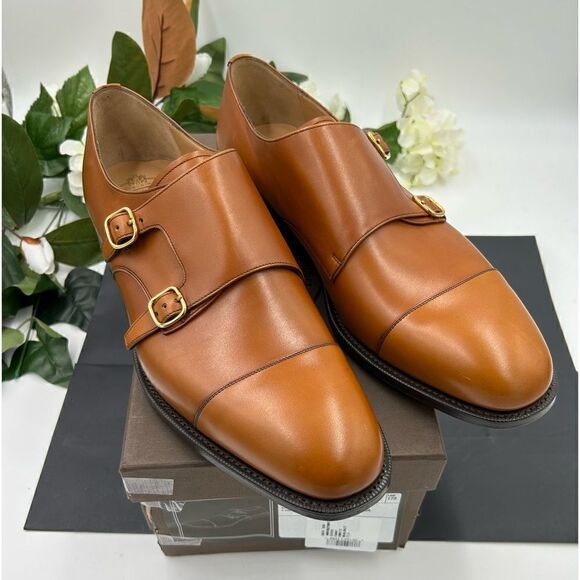 SOLD!!   Church’s of England double monk strap shoes, size 11.5 made in England. - Picture 1 of 11
